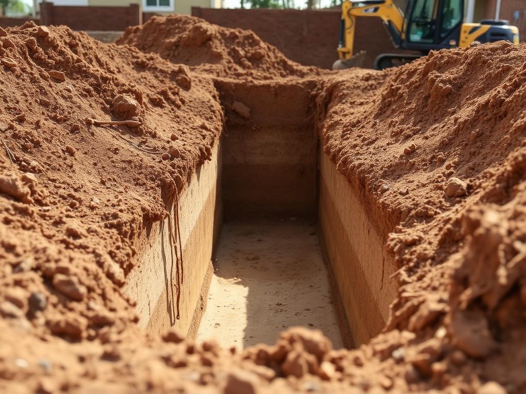 Wykopy pod fundamenty